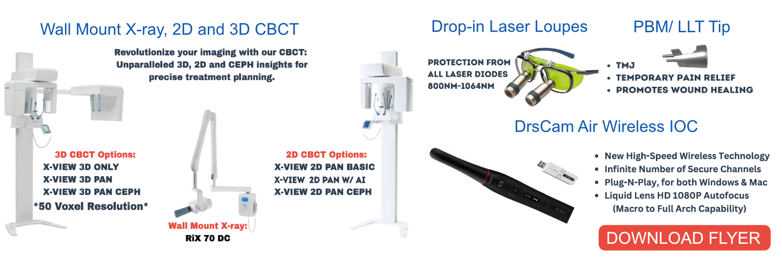 Mid America Dental Sales Product Flyer